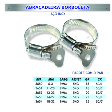 ABRAÇADEIRA BORBOLE